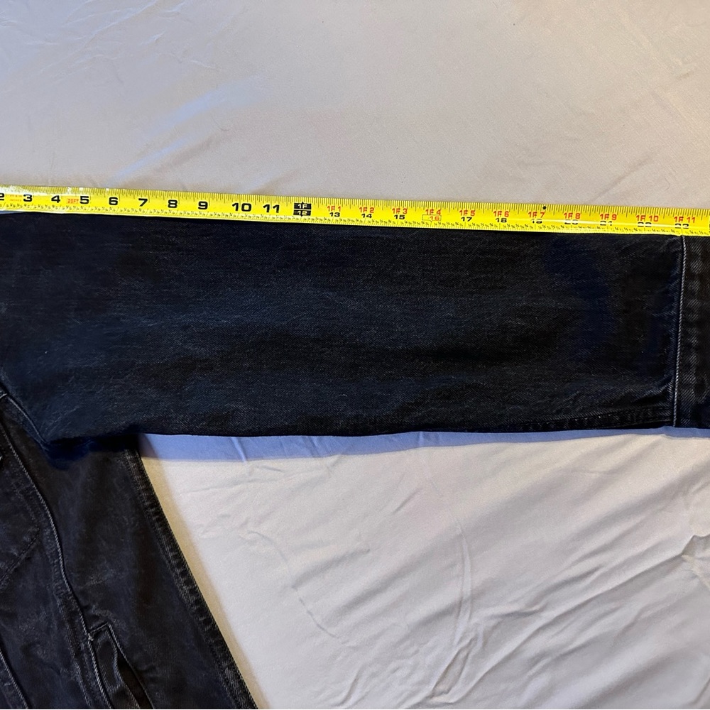 Tellason denim jacket men’s, black color,  size L, selvedge denim - Picture 6 of 10